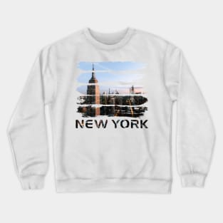 New York Grunge Crewneck Sweatshirt